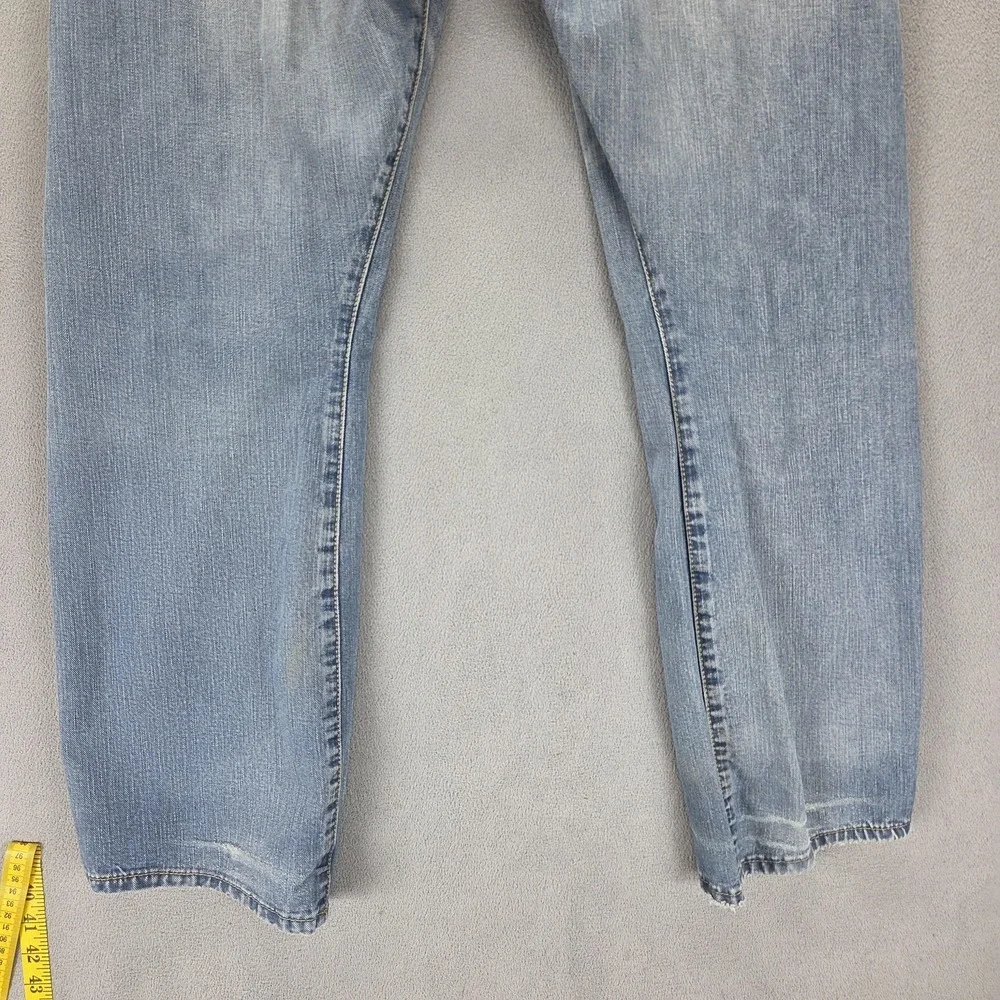 Vintage Levis Engineered Jeans Mens 31x30 Blue Twisted Light Wash Button Fly